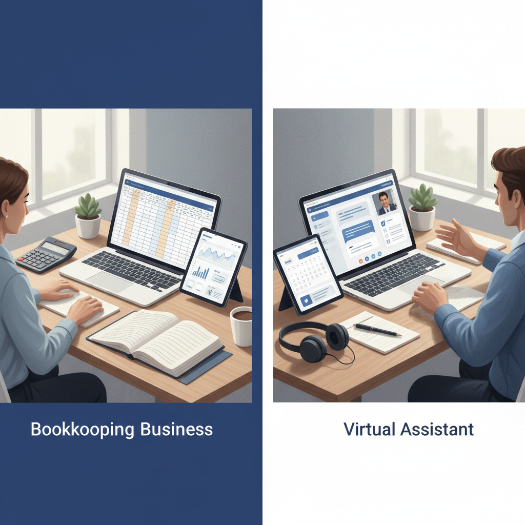 Bookkeeping Business vs Virtual Assistant: Which Should You Start in 2026?