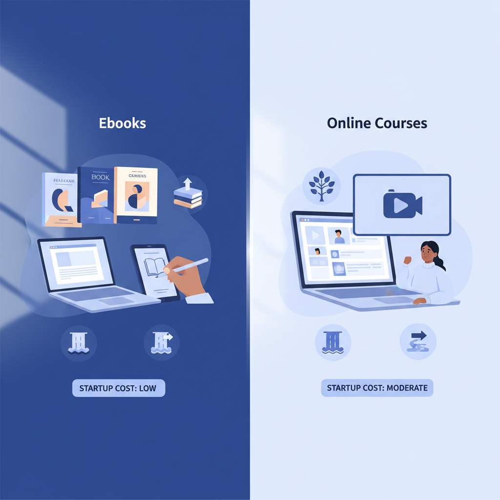 Ebooks vs Online Courses: Which Should You Start in 2026?