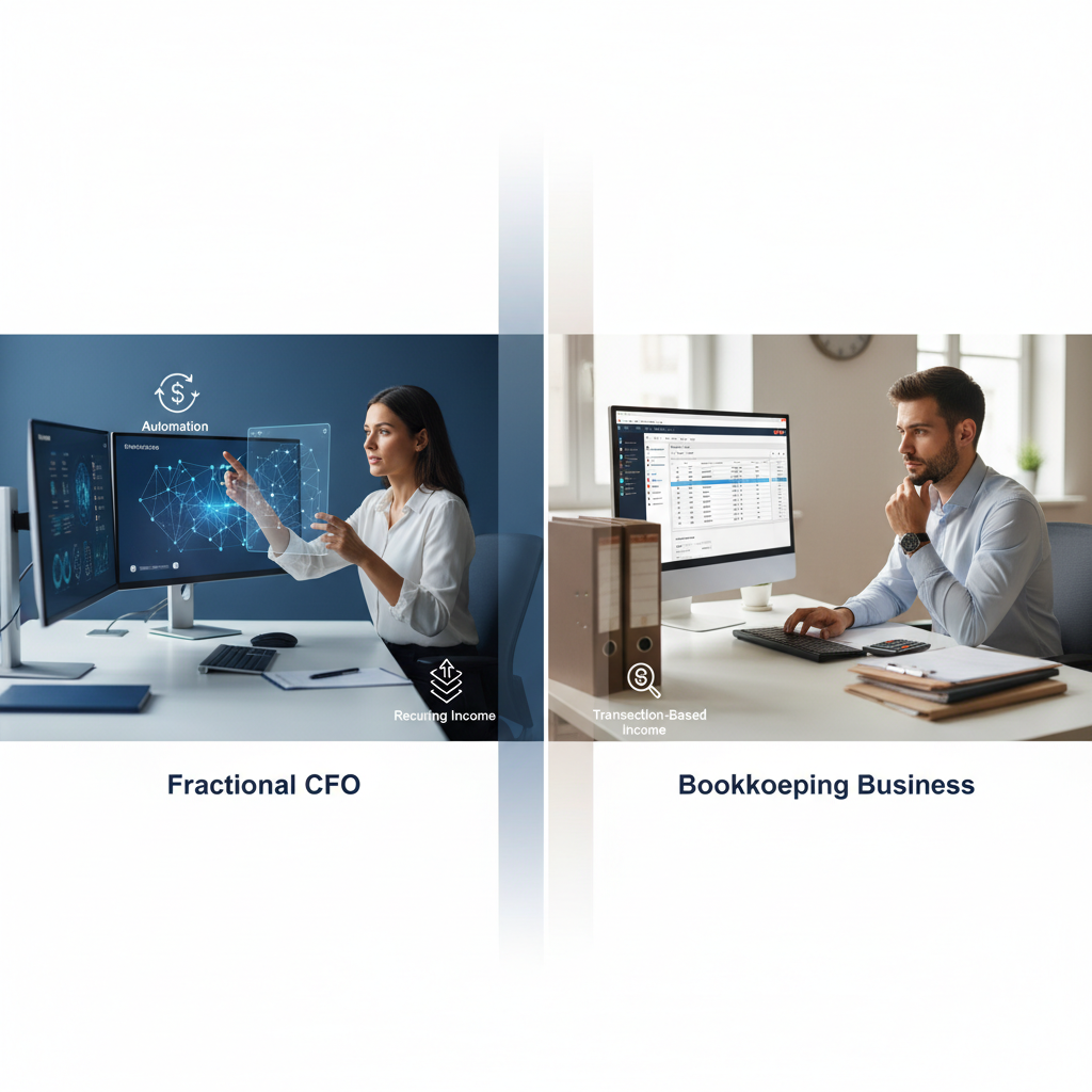 Fractional CFO vs Bookkeeping Business: Which Should You Start in 2026?