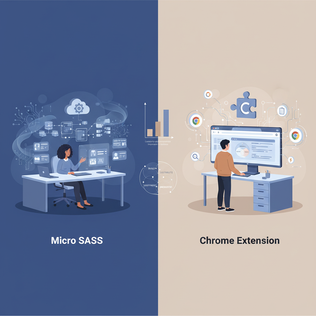 Micro SaaS vs Chrome Extension: Which Should You Start in 2026?