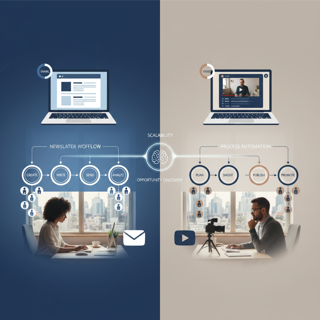 Newsletters vs Youtube Channel: Which Should You Start in 2026?