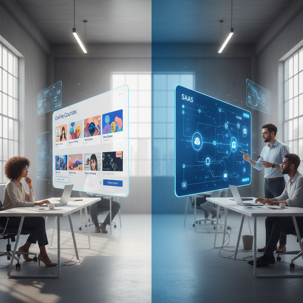 SaaS vs Online Courses: Which Should You Start in 2026?